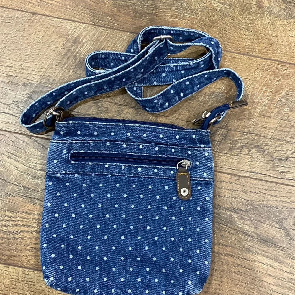 Girls Jean Purse Handbag with Zipper & Pockets